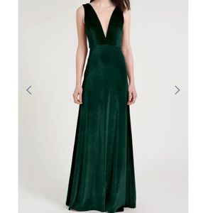 Jenny Yoo Logan velvet dress